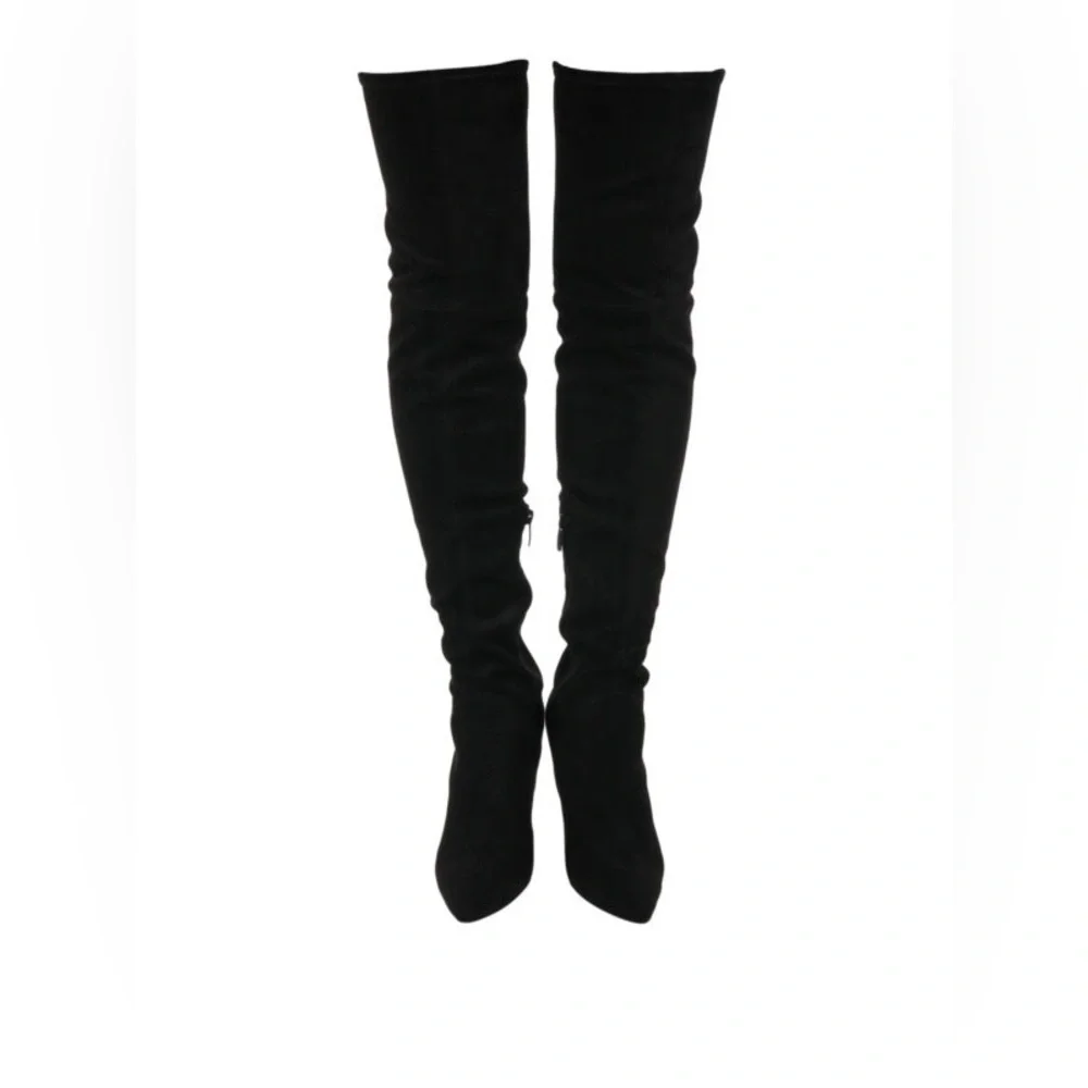 Kendall + Kylie “Kayla” Thigh-High Suede Boots – Size 9, Burgundy or Black (NWT)